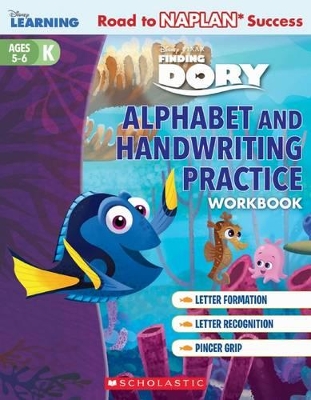 Disney Learning Workbook: Finding Dory Level K Alphabet and Handwriting Practice book