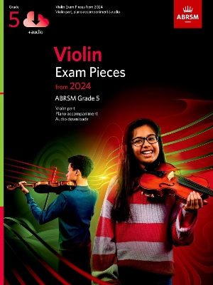 Violin Exam Pieces from 2024, ABRSM Grade 5, Violin Part, Piano Accompaniment & Audio book