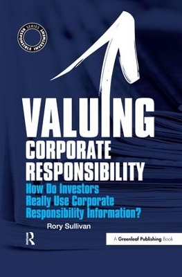 Valuing Corporate Responsibility by Rory Sullivan