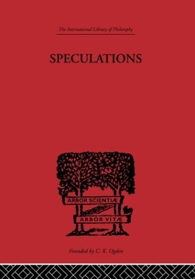 Speculations book