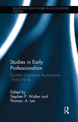 Studies in Early Professionalism book