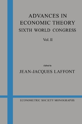 Advances in Economic Theory: Volume 2 by Jean-Jacques Laffont