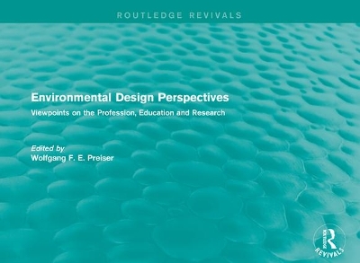 Environmental Design Perspectives by Wolfgang F. E. Preiser