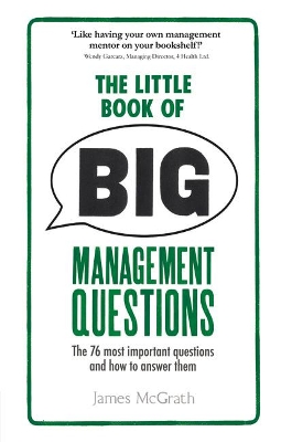 Little Book of Big Management Questions book