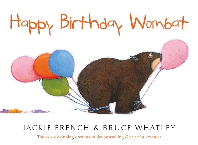 Happy Birthday Wombat book