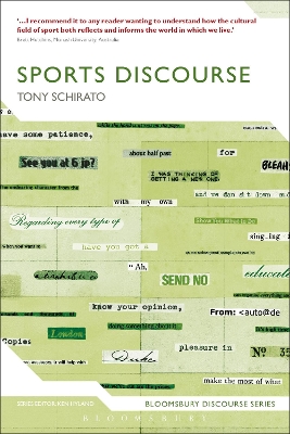 Sports Discourse by Dr Tony Schirato