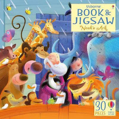 Usborne Book and Jigsaw Noah's Ark by Rob Lloyd Jones