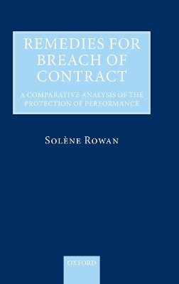 Remedies for Breach of Contract book