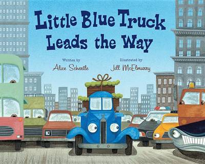 Little Blue Truck Leads the Way Big Book book
