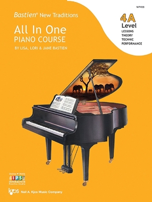 Bastien New Traditions: All In One Piano Course - Level 4A book