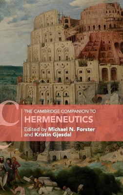The Cambridge Companion to Hermeneutics book