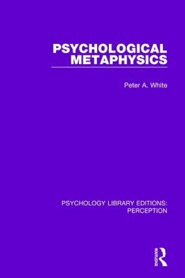 Psychological Metaphysics book