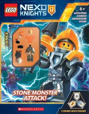 Lego Nexo Knights: Stone Monster Attack! + Minifigurine book