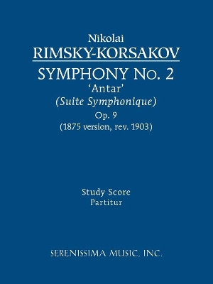 Symphony No. 2 'Antar', Op.9: Study score book