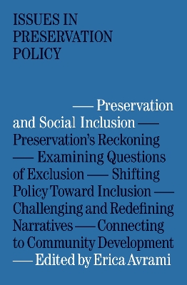 Preservation and Social Inclusion book