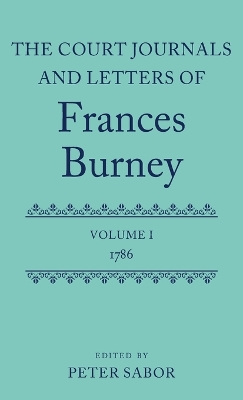 The Court Journals and Letters of Frances Burney book