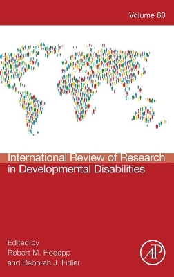 International Review Research in Developmental Disabilities: Volume 60 book