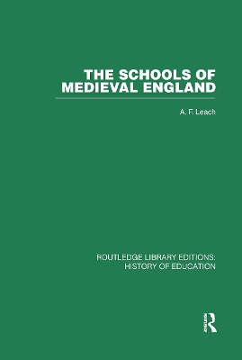 Schools of Medieval England book