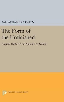 The Form of the Unfinished by Balachandra Rajan