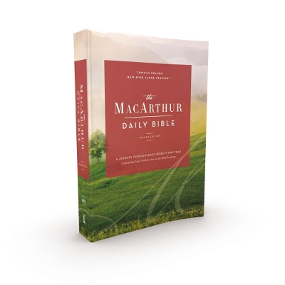 The NKJV, MacArthur Daily Bible, 2nd Edition, Paperback, Comfort Print: A Journey Through God's Word in One Year book