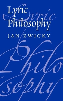 Lyric Philosophy book