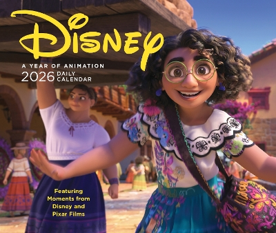 Disney A Year of Animation 2026 Daily Calendar book