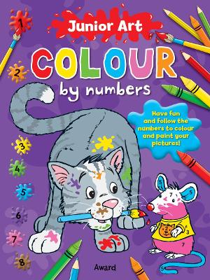 Cat: Colour By Numbers book