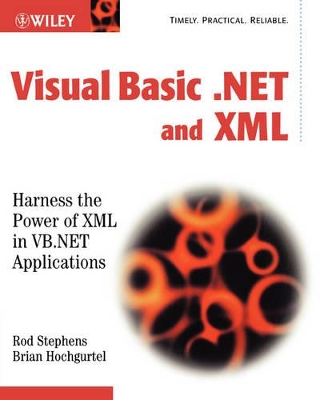 Visual Basic.NET and XML book