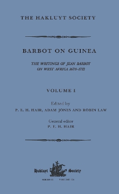 Barbot on Guinea: Volume I book