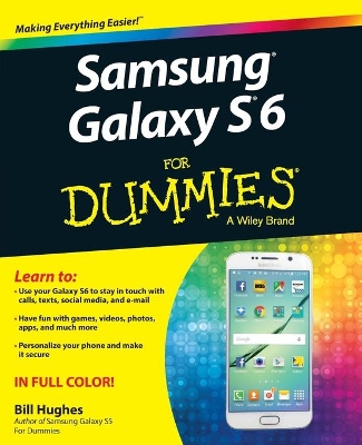 Samsung Galaxy S6 for Dummies book