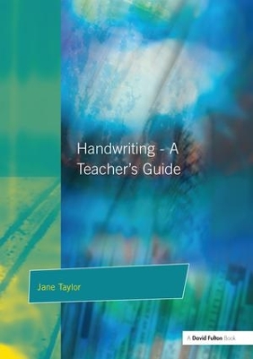 Handwriting - A Teacher's Guide book