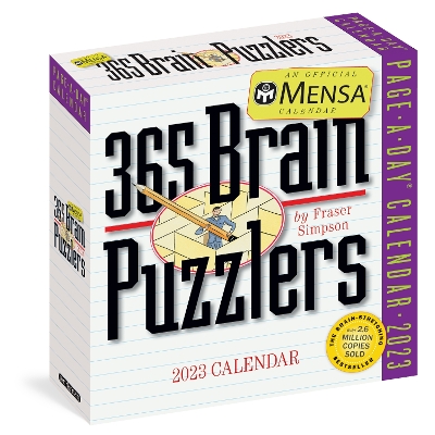 Mensa 365 Brain Puzzlers Page-A-Day Calendar 2023: Word Puzzles, Logic Challenges, Number Problems, and More book