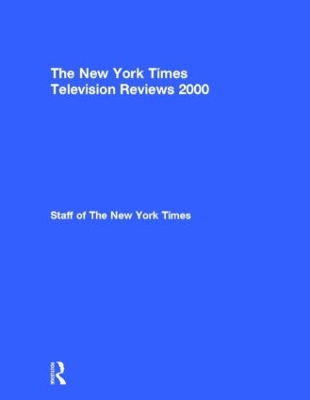 New York Times Television Reviews 2000 book