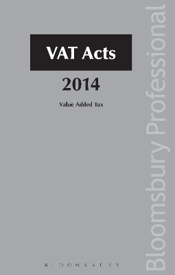 VAT Acts 2014 book