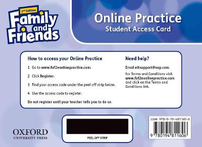 Family and Friends: Level 5: Online Practice (Student) Access Card book