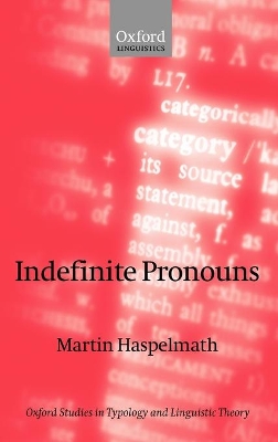 Indefinite Pronouns book