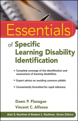Essentials of Specific Learning Disability Identification by Vincent C. Alfonso