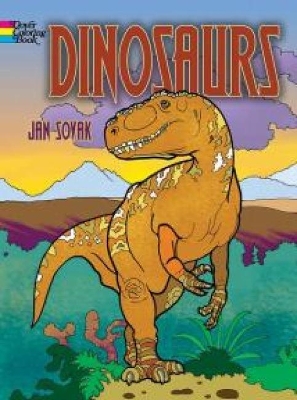 Dinosaurs Coloring Book by Jan Sovak