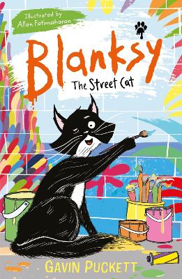 Blanksy the Street Cat book