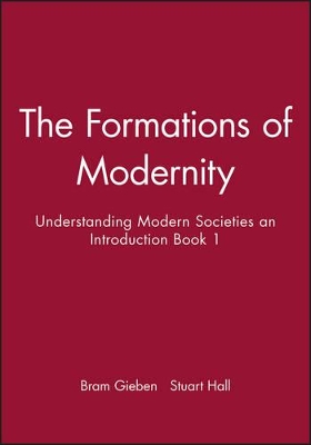 Formations of Modernity book