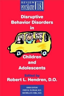 Disruptive Behavior Disorders in Children and Adolescents book