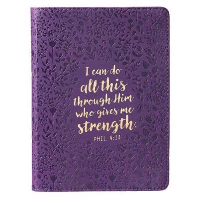 Journal Lux-Leather I Can Do a book