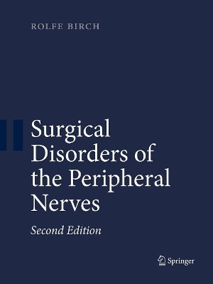 Surgical Disorders of the Peripheral Nerves book