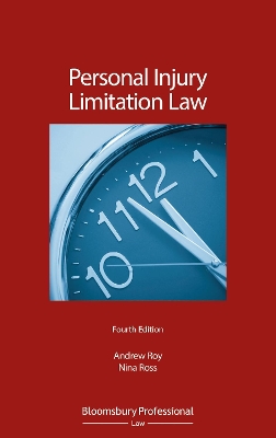 Personal Injury Limitation Law book