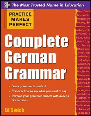 Practice Makes Perfect Complete German Grammar book