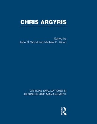 Chris Argyris book