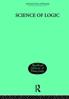 Science of Logic book