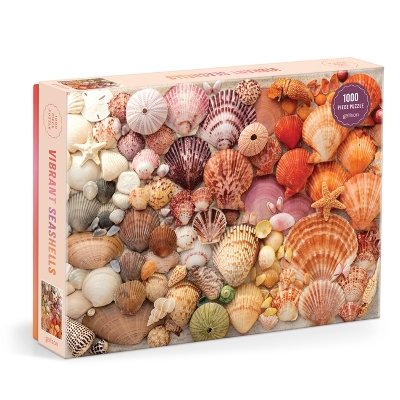Vibrant Seashells 1000 Piece Puzzle book