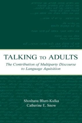 Talking to Adults book