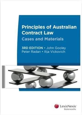 Principles of Australian Contract Law - Cases and Materials book